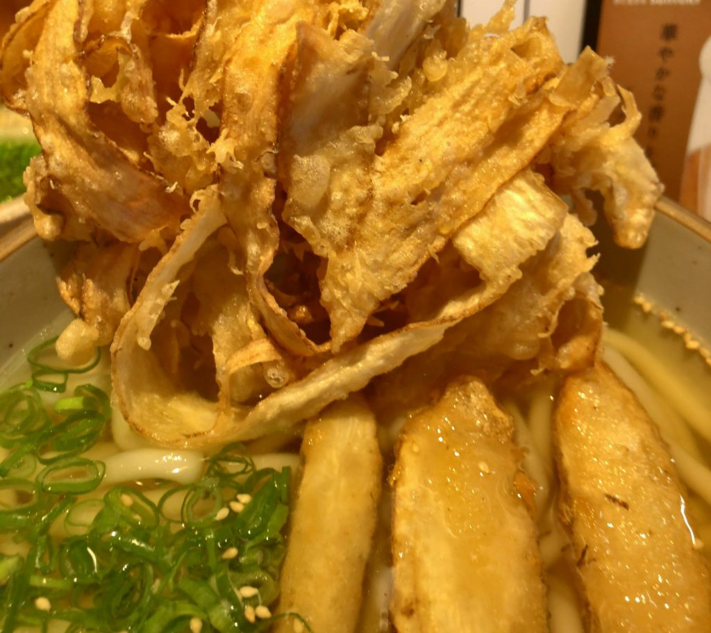 亀戸、博多どんたくの「ごぼ天うどん」の巨大ごぼう天はフクオカンもびっくり デブ猫日記